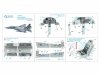 Quinta Studio QD48600 F-15D/F-15DJ 3D-Printed & coloured Interior on decal paper (Hasegawa) 1/48